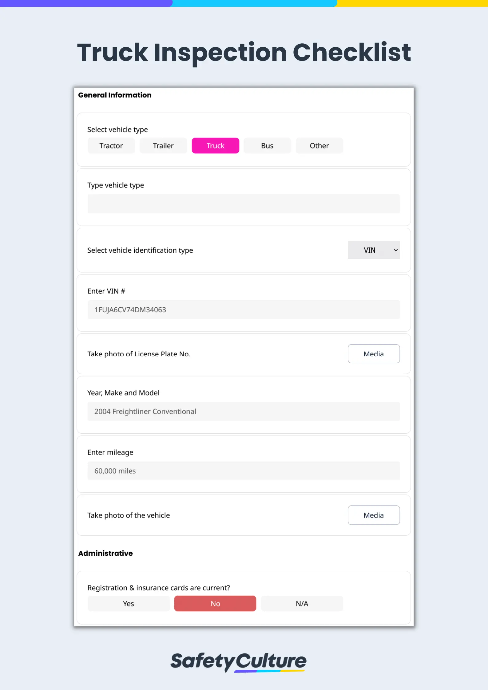 Truck Inspection Checklist