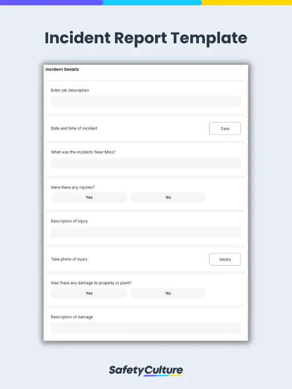 Incident Report Template