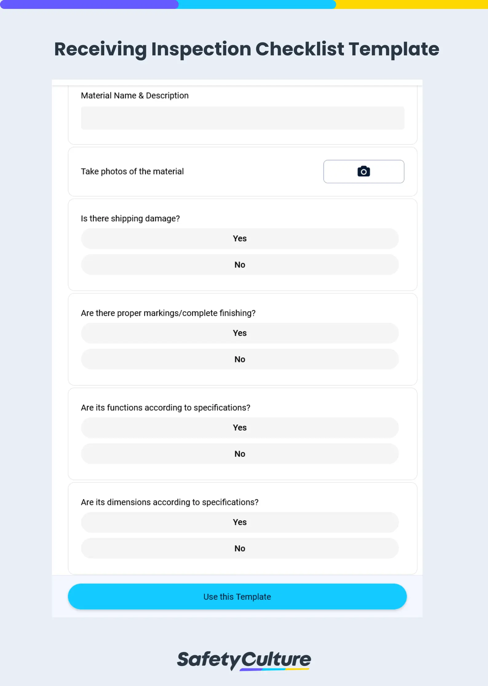 Modèle de liste de contrôle l