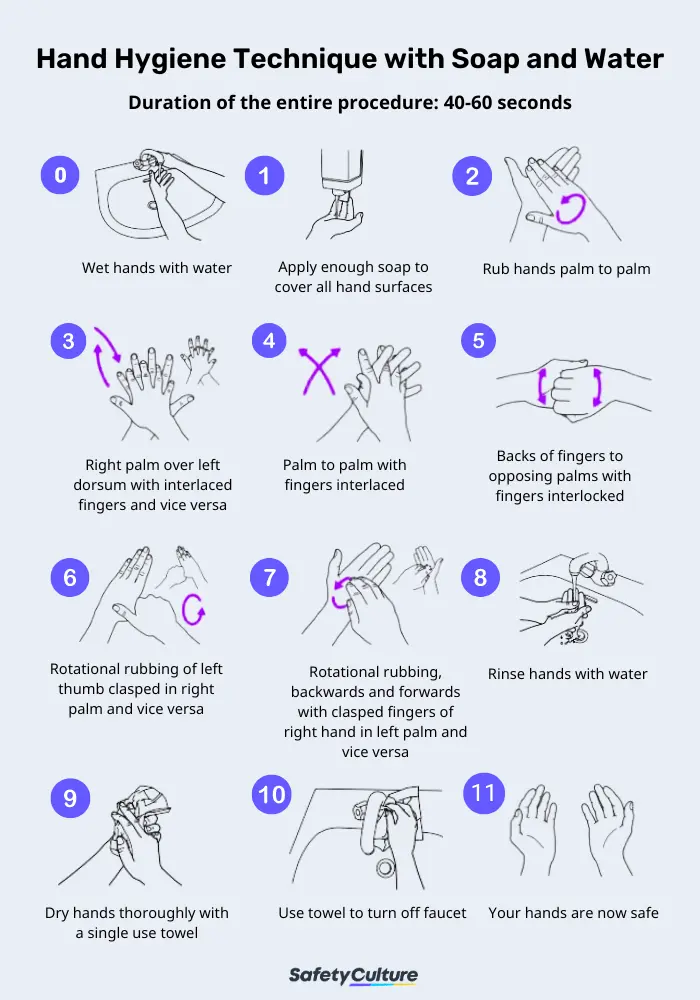 Hand Hygiene Audit - Washing Technique with Soap and Water