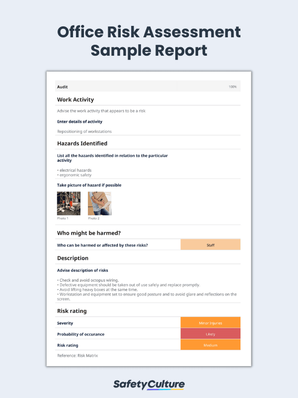 Office Risk Assessment Report