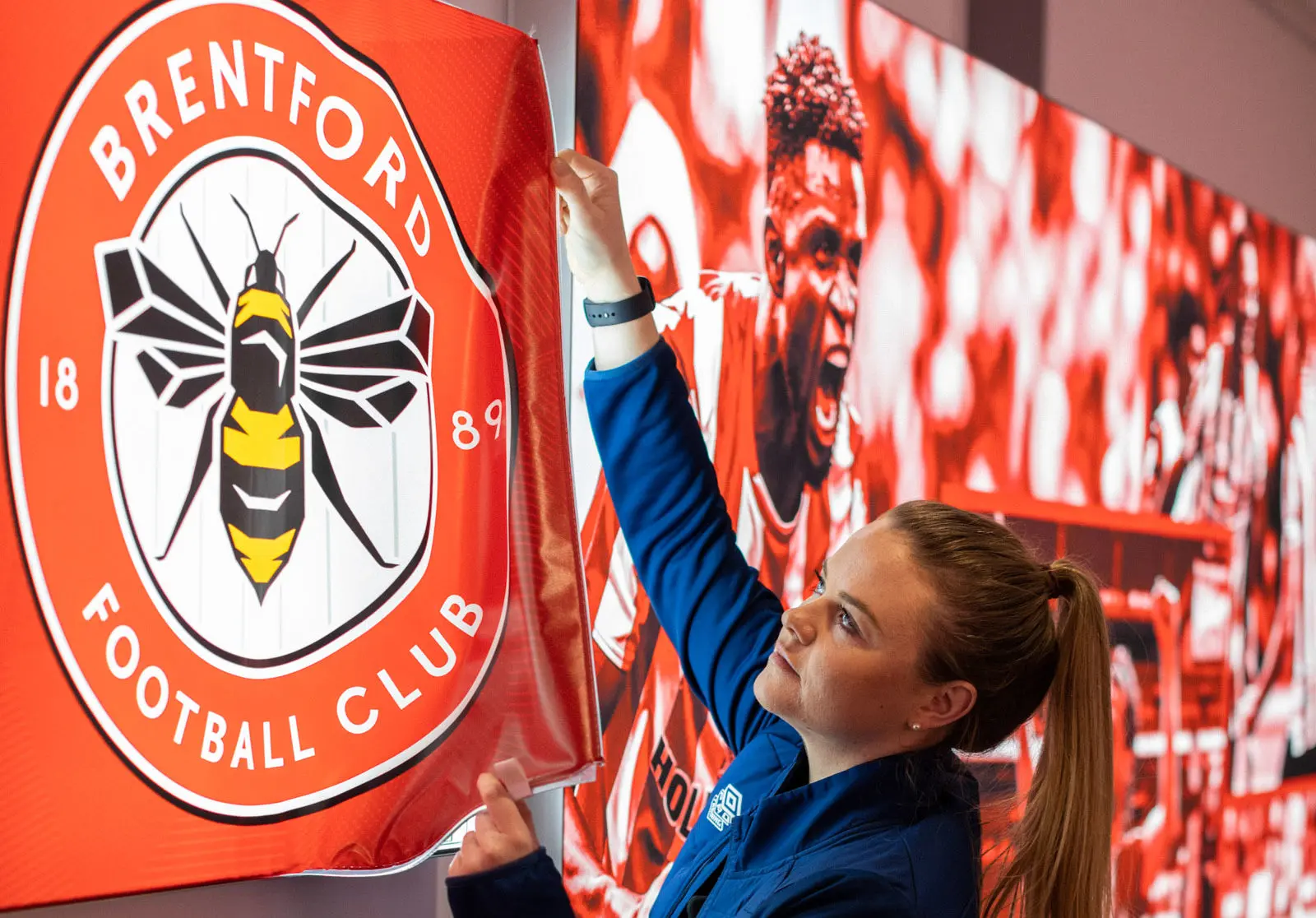 Brentford Football Club logo