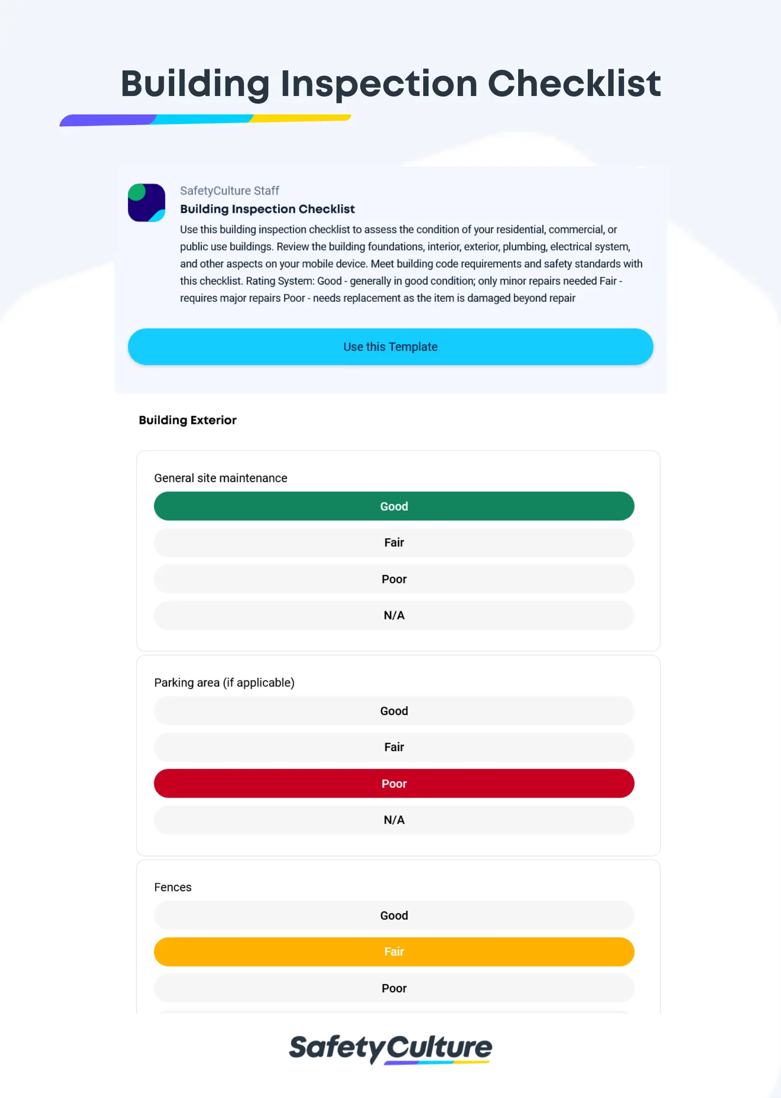 Building Inspection Checklist