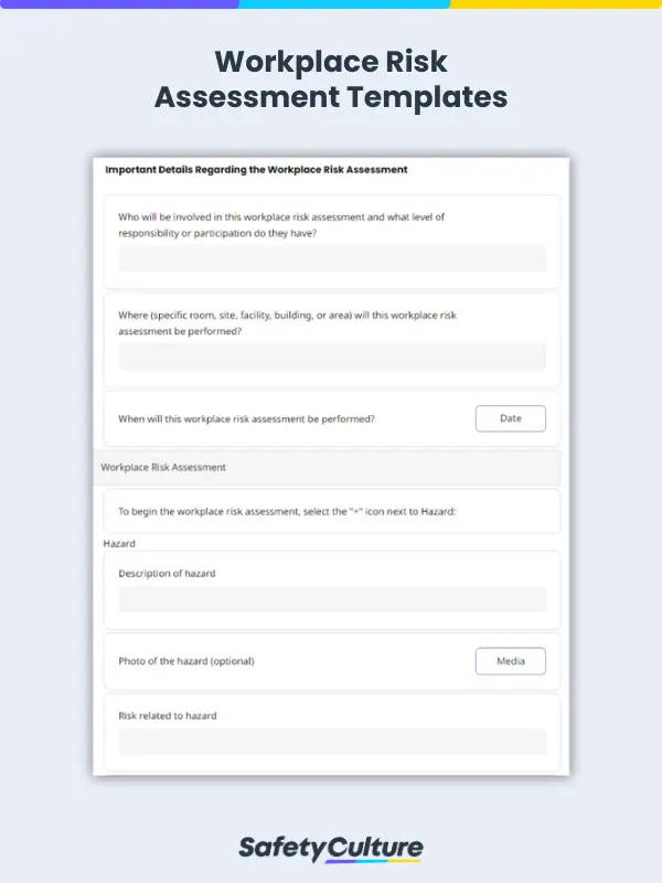 Workplace Risk Assessment Checklist