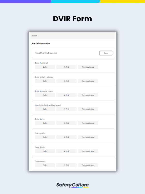 DVIR Form