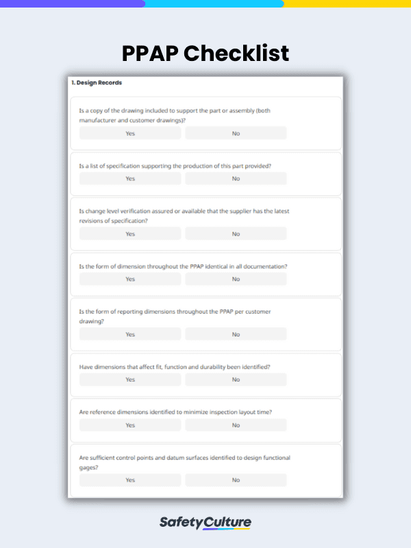 Production Part Approval Process