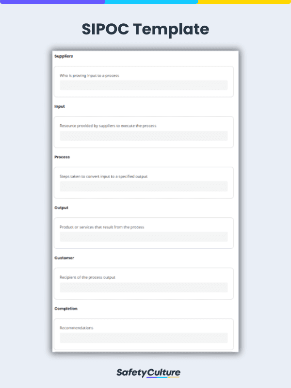 SIPOC Template