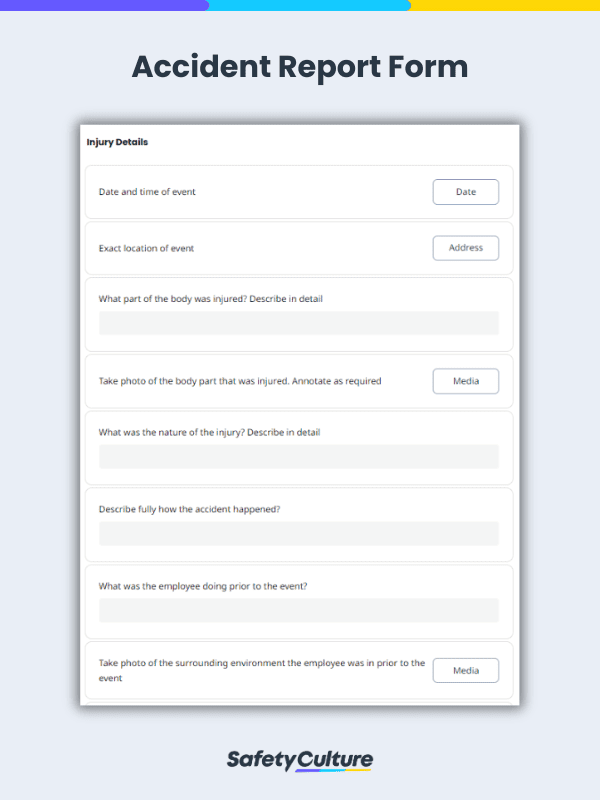 Accident Report Form