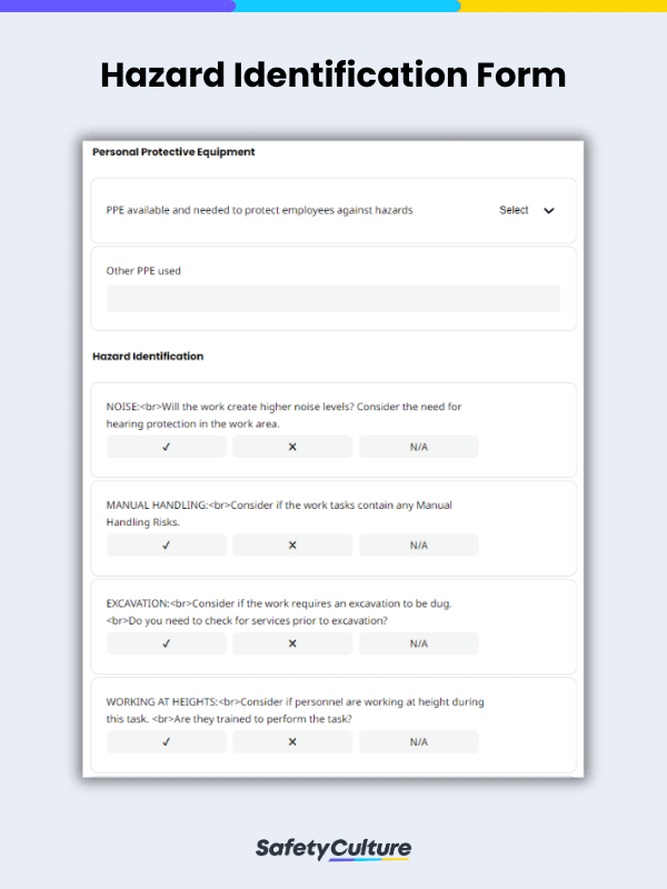 Hazard Identification Form